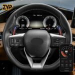 ZYP LED Magnetic Carbon Fiber Paddle Shifters For Infiniti 19-22 Infiniti Q50 QX50 17-21 Q60 QX60