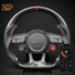 ZYP Magnetic LED Paddle Shifters for Audi RS3 RS4 RS5 S3 S4 S5 2017+ Audi S3 S4 S5 RS3 RS4 RS5 RS6 A4L