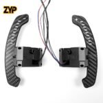 ZYP LED Magnetic Carbon Fiber Paddle Shifters For Hyundai Veloster N 19-22 Elantra N M/T CN7 21-23 2022-2024 - Image 4