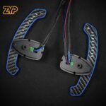 ZYP  Mercedes A Class: 2016-2021 B Class: 2015-2021 Carbon Fiber LED Magnetic Paddle Shifters - Image 4