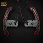 ZYP  Mercedes AMG Carbon Fiber LED Magnetic Paddle Shifters Mobile Phone Connection APP Control