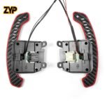ZYP Carbon Fiber LED Magnetic Paddle Shifters For Chevrolet C8 Corvette - Image 4