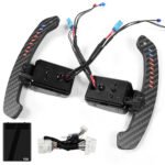 ZYP  LED Magnetic Carbon Fiber Paddle Shifters For 02-06 Mini Cooper F54 F55 F56 F57 F60 Cooper S/JCW - Image 2