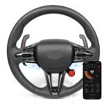 ZYP  LED Magnetic Paddle Shifters For Hyundai N GT i30N Kona N Ioniq 5 N Elantra N Veloster N Mobile Phone Connection APP Control